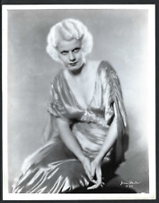 JEAN HARLOW ACTRESS EXCEPTIONAL DRESS VTG ORIG PHOTO picture