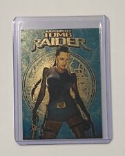 Lara Croft Gold Plated Limited Artist Signed “Tomb Raider” Trading Card 1/1 picture
