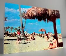 Vintage Rare 3D Lenticular, Beach Scene 4x5.75” Postcard  NOS picture