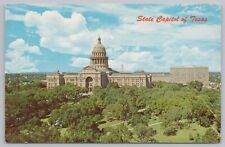 State View~Air View Park & State Capitol~Austin Texas~Vintage Postcard picture