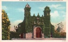 Postcard FL Miami Coconut Grove Plymouth Congregational Church Vintage PC J3733 picture