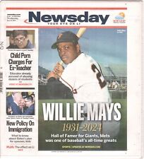 NY Newsday June 19,2024~Willie Mays 1931-2024 HOF New York Giants picture