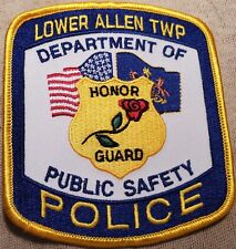PA Lower Allen Twp. Pennsylvania Honor Guard Police Shoulder Patch picture