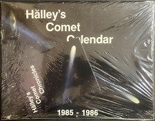 Halley's Comet 1985-86 Calendar & Chronicles NEW SEALED picture