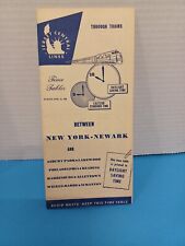 1948 CNJ JERSEY CENTRAL LINES Timetables New York Newark picture