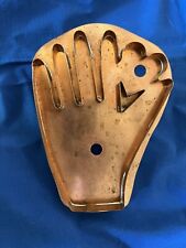 Martha Stewart Copper Cookie Cutter My Heart in Your Hand Big 8” X 6” Large Vtg picture