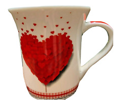 Angel Porcelain Mug Red Hearts Roses I Love You Coffee Mug picture