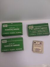 New old stock Bullard  Bandages unit no r-2-a r-7 r-2  lot of 4  picture