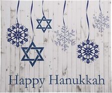 Happy Hanukkah Snowflake Wall Art 19