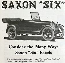 Saxon Motor Car Company Touring Six 1916 Advertisement Automobilia DWII8 picture