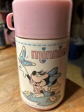 Aladdin Minnie And Me Vintage Lunchbox Thermos picture