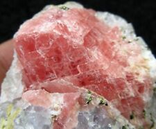 62g AAAA gem pink Rhodochrosite crystals mineral specimen picture