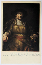 Art Postcard Rembrandt van Rijn Self Portrait Frisk Collection New York C2 picture