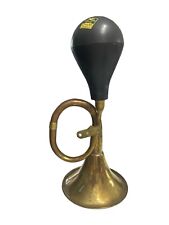Antique Brass Car Taxi Horn Original Bracket & Bulb Working 12