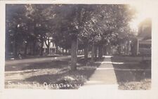 1910-20s RPPC Real Photo Postcard of South Main Street in Georgetown New York picture