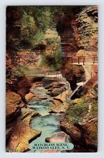 Postcard New York Watkins Glen NY Matchless Scene 1910s Unposted Divided Back picture