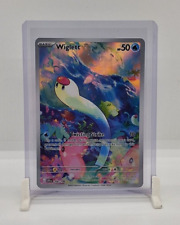 Wiglett Holo / Shiny Pokemon TCG Card 206/198 Scarlet Violet 2023 NEAR MINT picture