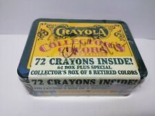 Crayola Collector's Colors LIMITED EDITION 72 Crayons; 8 retired  NEW IN BOX picture