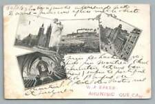 Early Montreal Multiview Private Mailing Card PMC Postcard Stamp 1903 picture
