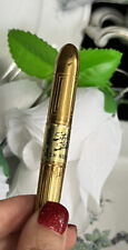 VINTAGE CHEN YU  GOLD METAL TWIST TUBE STYLE STICK CHINESE RED NOS picture
