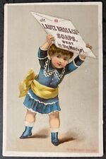 c1880 Trade Card Lautz Bros. & Co.,Soap, Blaisdell/Perkins , Manchester NH picture