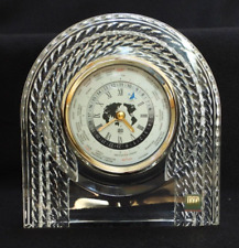 Vintage HOYA Heavy Crystal World Clock 7
