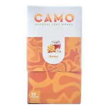 CAMO Self-Rolling Wraps 125 wraps - HONEY  Full box- FAST SHIPPING picture
