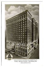 Vintage The Benjamin Franklin, Hotel, Advertising, Philadelphia, PA Postcard picture