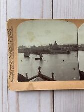 Antique Stereo View Photo 1902 Venice Italy Geo W. Griffith picture