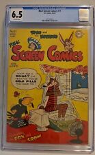 Real Screen Comics #11 CGC 6.5 Off White Pages 1947 Fox & Crow Highest Graded picture