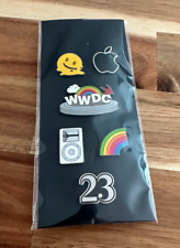 NEW Apple WWDC23 Set of 7 Pins * Never Opened * Rare * Limited Edition Sealed picture