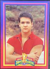 Saban 1994 Mighty Morphin Power Rangers Jason The Red Ranger #18 Rookie Card RC picture