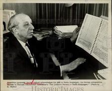 1967 Press Photo Composer Aaron Copland - hpp18932 picture