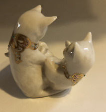 Lenox Cats Kittens Playing Porcelain China Figurine 1992 4 x 4 picture