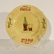 Vintage 1932 Edwin Knowles Coca-Cola Advertising Lunch Plate 7.25