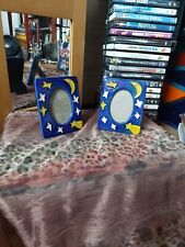 Vintage 90's Whimsygoth Lunar Picture Frames 3in by 2in Set of 2 picture