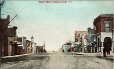 1910. SALEM, SD. MAIN STREET. POSTCARD DB27 picture