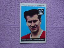 A & BC 1958 - FOOTBALL PLANET #3 BOBBY CHARLTON MAN UNITED ROOKIE WELL CENTRED picture