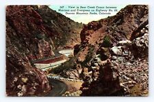 Old Postcard Bear Creek Canyon Denver Co Morrison Evergreen River 1944 Cancel picture