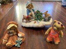 Cherished teddies bears LOT of 3 figurines picture
