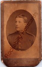 Civil War Era CDV Photo Young Handsome Unnamed Soldier picture