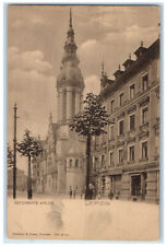 c1905 View of Reformed Church Leipzig Germany Unposted Antique Postcard picture