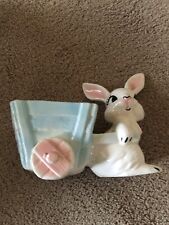 Vintage Bunny Rabbit Planter , Trinkets picture