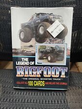1988 Leesley The Legend of Bigfoot Trading Cards, Factory Sealed Box, Great Cond picture
