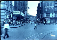 1929 COPY PHOTO SLIDE SUBWAY EL Houston St West 2nd Av Manhattan New York City picture