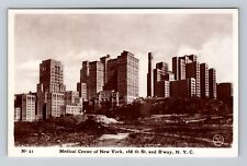 New York City NY, RPPC, Medical Center Of New York Vintage Postcard picture