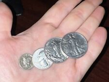 🔥Scarce Johnson Products Non-Locking Pure Silver $1.35 Coin Magic Trick 🔥 picture