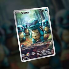 New Squirtle Squad Full Art Custom Made picture