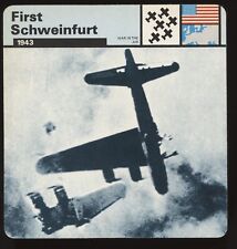 First Schweinfurt   Edito Service Card Second World War II Air picture