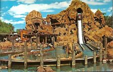 Vintage Postcard, Calico Log Ride & Flume, Knott's Berry Farm, California, used picture